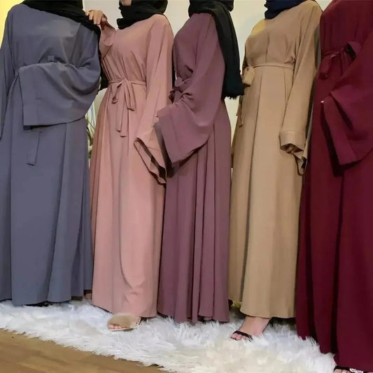 Plain Abaya With Robe