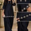 Black-decent- khadar -suit
