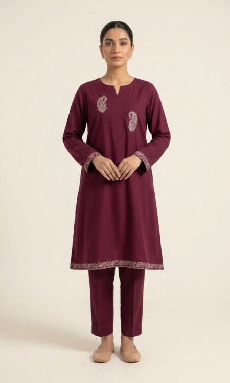 Berry-paisley-khaddar-suit