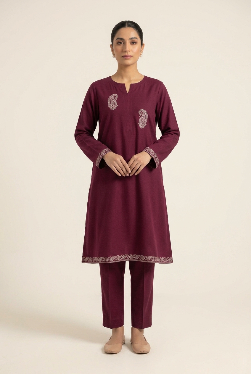 Berry-paisley-khaddar-suit